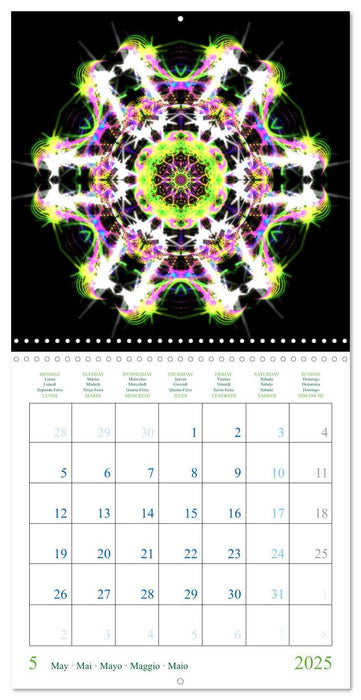 Mandalas Oniriques (CALVENDO Calendrier mensuel 2025)