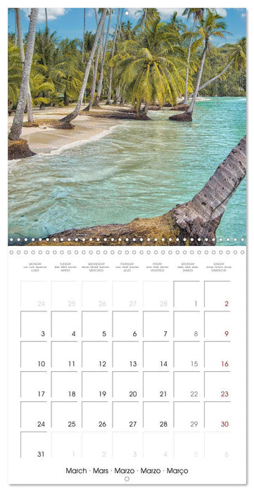 Most Beautiful Islands in Thailand (CALVENDO Monthly Calendar 2025)