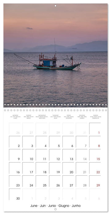 Most Beautiful Islands in Thailand (CALVENDO Monthly Calendar 2025)