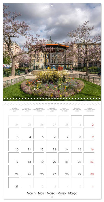 France Paris (CALVENDO Monthly Calendar 2025)