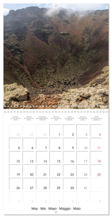 Canary Islands Lanzarote (CALVENDO Monthly Calendar 2025)