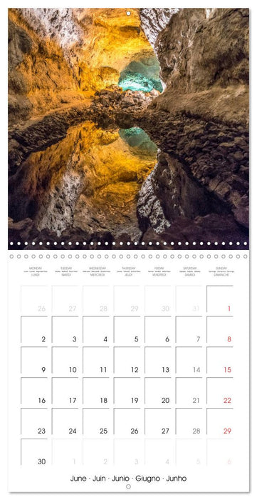 Canary Islands Lanzarote (CALVENDO Monthly Calendar 2025)