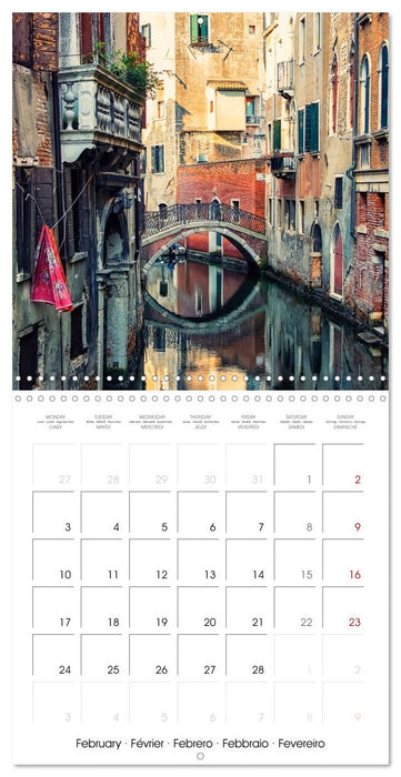 A Journey In Venice (CALVENDO Monthly Calendar 2025)