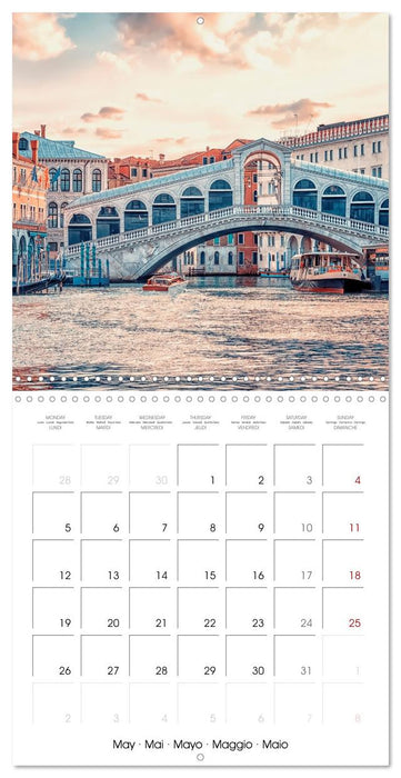 A Journey In Venice (CALVENDO Monthly Calendar 2025)