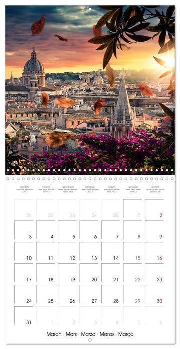 A Journey In Rome (CALVENDO Monthly Calendar 2025)