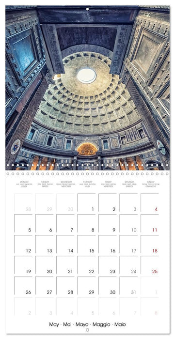 A Journey In Rome (CALVENDO Monthly Calendar 2025)