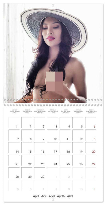 Chic Choc Julia (CALVENDO Calendrier mensuel 2025)