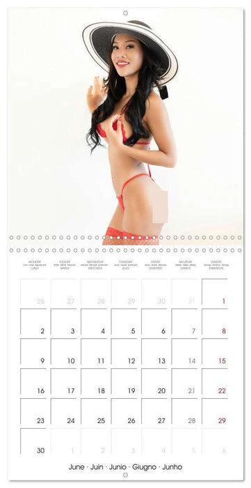 Chic Choc Julia (CALVENDO Calendrier mensuel 2025)