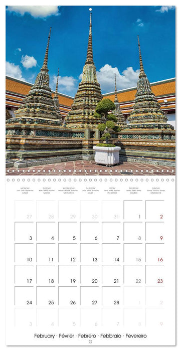 Fascination Thailand (CALVENDO Monthly Calendar 2025)