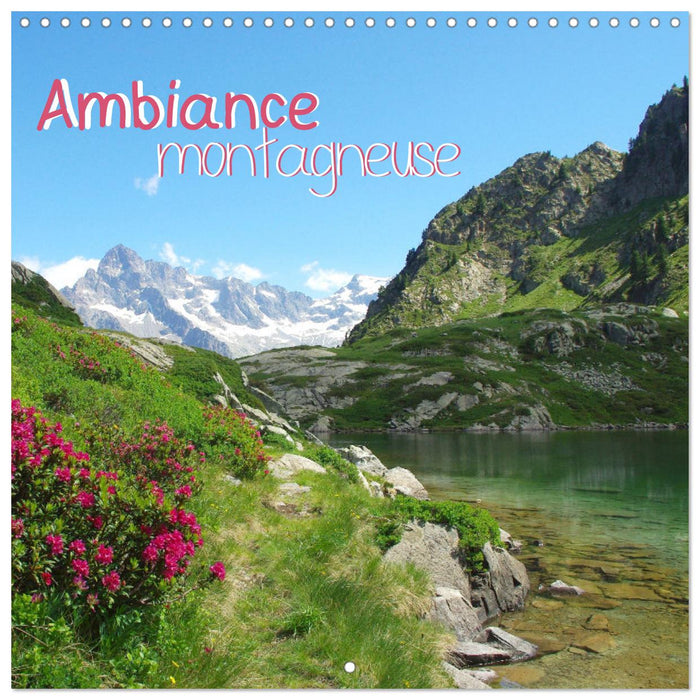 Ambiance montagneuse (CALVENDO Calendrier mensuel 2025)