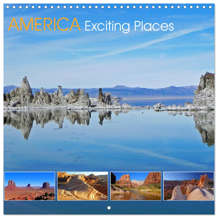 AMERICA Exciting Places (CALVENDO Monthly Calendar 2025)