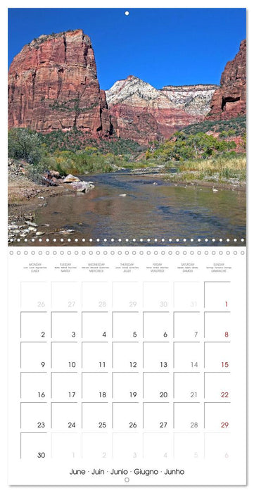 AMERICA Exciting Places (CALVENDO Monthly Calendar 2025)