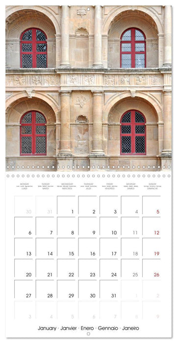 Château Renaissance (CALVENDO Calendrier mensuel 2025)