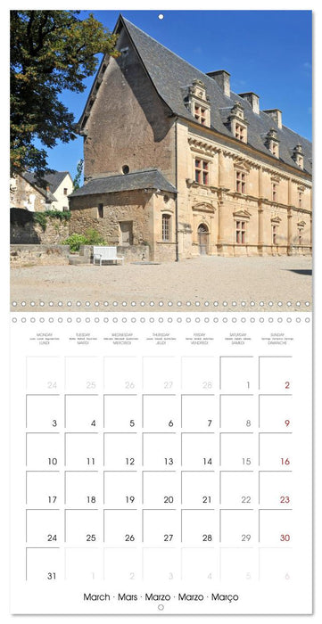 Château Renaissance (CALVENDO Calendrier mensuel 2025)