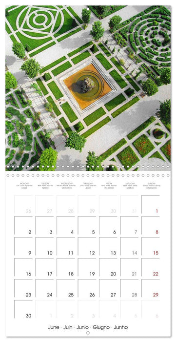 Château Renaissance (CALVENDO Calendrier mensuel 2025)