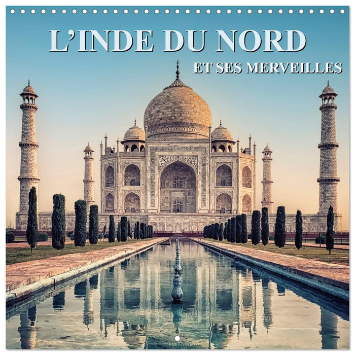 L'Inde du Nord et ses merveilles (CALVENDO Calendrier mensuel 2025)