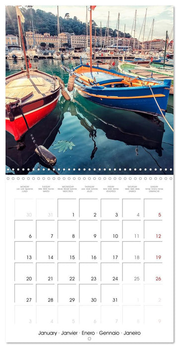 Beautiful French Riviera (CALVENDO Monthly Calendar 2025)