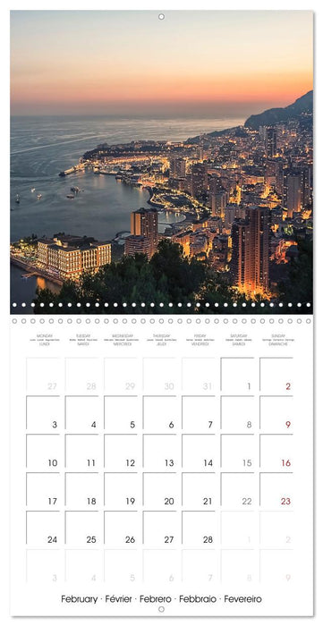 Beautiful French Riviera (CALVENDO Monthly Calendar 2025)