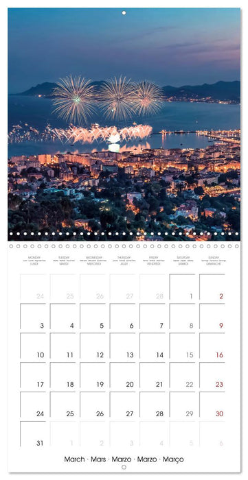 Beautiful French Riviera (CALVENDO Monthly Calendar 2025)