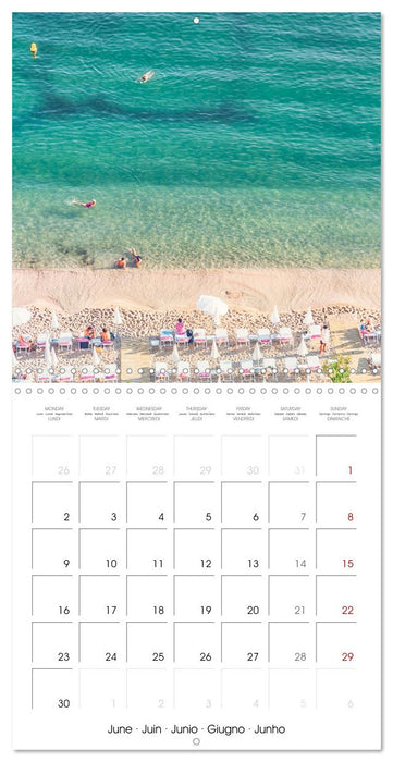 Beautiful French Riviera (CALVENDO Monthly Calendar 2025)