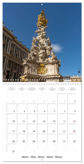 Austria - Vienna (CALVENDO Monthly Calendar 2025)