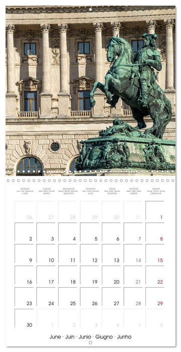 Austria - Vienna (CALVENDO Monthly Calendar 2025)