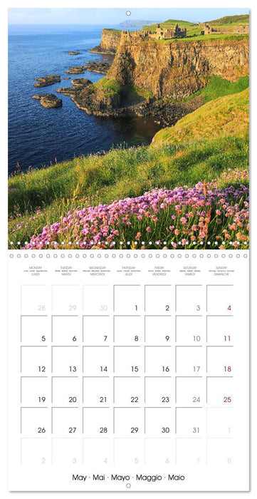 Northern Ireland and Belfast (CALVENDO Monthly Calendar 2025)