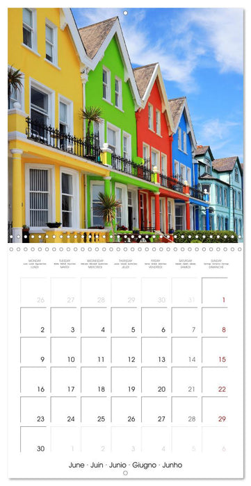 Northern Ireland and Belfast (CALVENDO Monthly Calendar 2025)