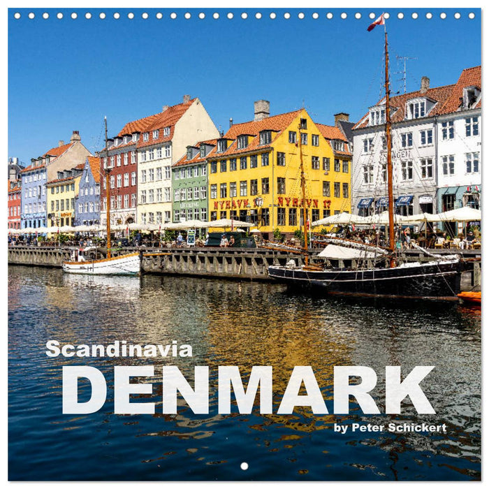 Scandinavia - Denmark (CALVENDO Monthly Calendar 2025)