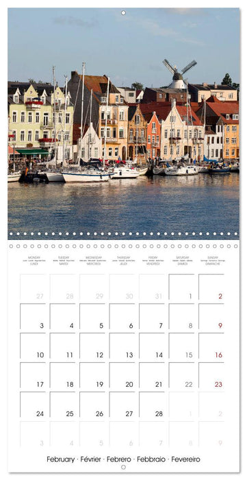 Scandinavia - Denmark (CALVENDO Monthly Calendar 2025)