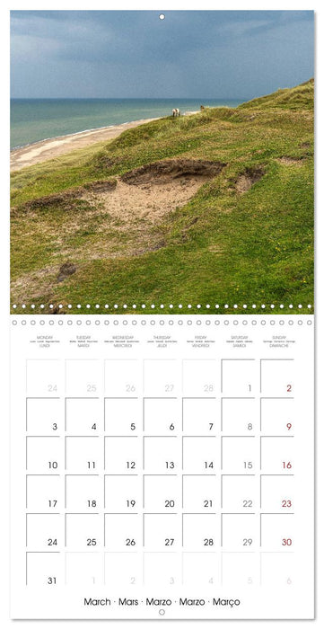 Scandinavia - Denmark (CALVENDO Monthly Calendar 2025)