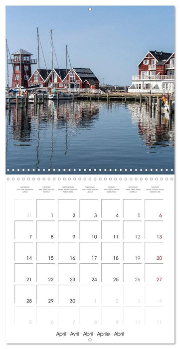 Scandinavia - Denmark (CALVENDO Monthly Calendar 2025)