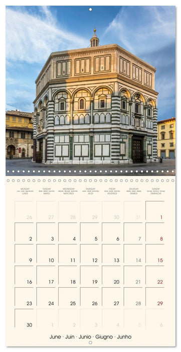 FLORENCE Impressions by day and night (CALVENDO Monthly Calendar 2025)