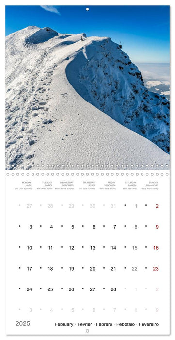 Light in the Bavarian Alps - Fantastic Landscapes (CALVENDO Monthly Calendar 2025)