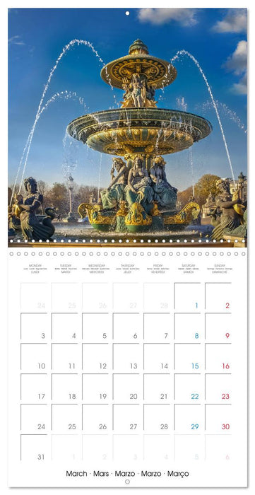 Beautiful Paris (CALVENDO Monthly Calendar 2025)