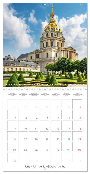 Beautiful Paris (CALVENDO Monthly Calendar 2025)