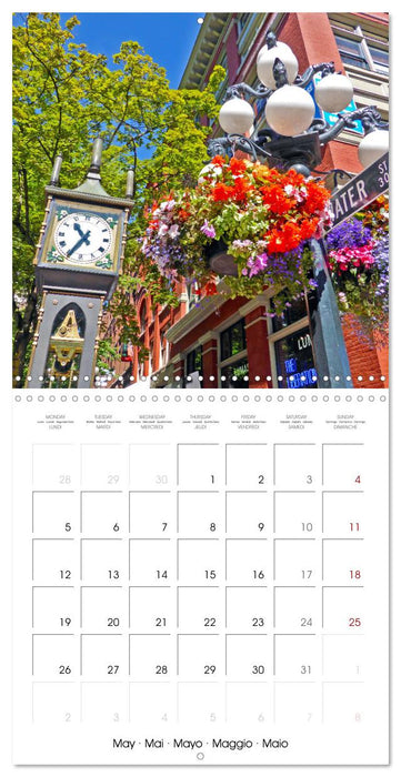 Vancouver Canada (CALVENDO Monthly Calendar 2025)