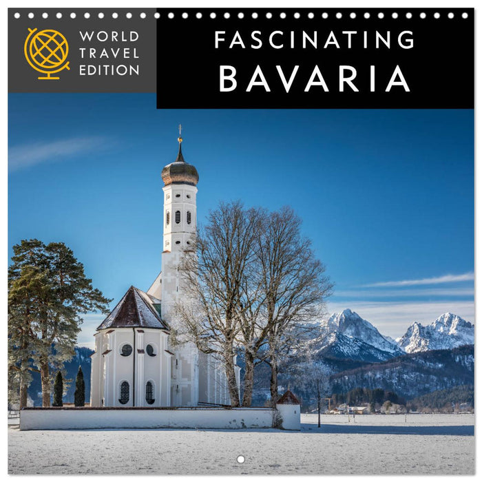 Fascinating Bavaria (CALVENDO Monthly Calendar 2025)