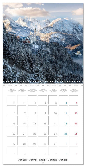 Fascinating Bavaria (CALVENDO Monthly Calendar 2025)