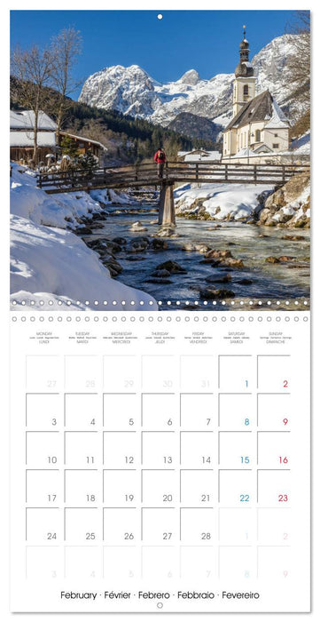 Fascinating Bavaria (CALVENDO Monthly Calendar 2025)