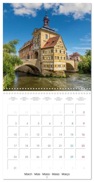 Fascinating Bavaria (CALVENDO Monthly Calendar 2025)