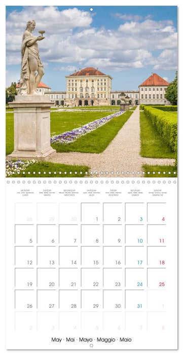 Fascinating Bavaria (CALVENDO Monthly Calendar 2025)