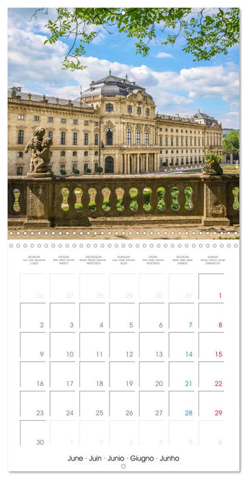 Fascinating Bavaria (CALVENDO Monthly Calendar 2025)