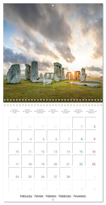 Beautiful England (CALVENDO Monthly Calendar 2025)