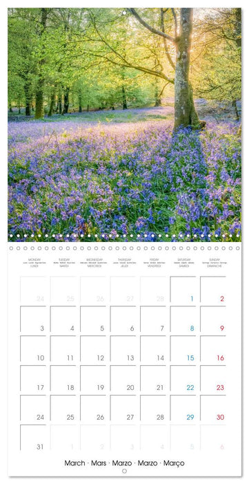 Beautiful England (CALVENDO Monthly Calendar 2025)