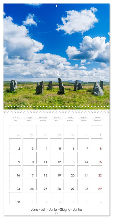 Prehistoric Sites of Northern Scotland (CALVENDO Monthly Calendar 2025)