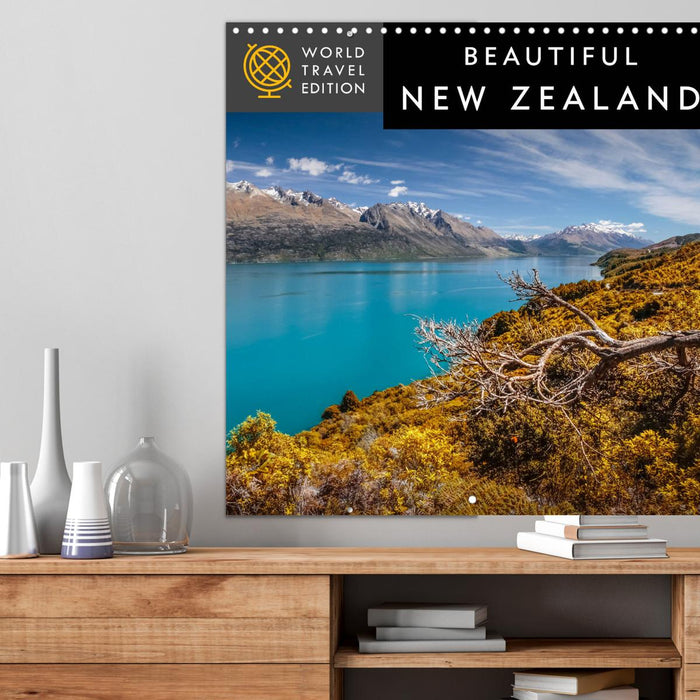 Beautiful New Zealand (CALVENDO Monthly Calendar 2025)