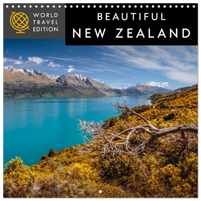 Beautiful New Zealand (CALVENDO Monthly Calendar 2025)