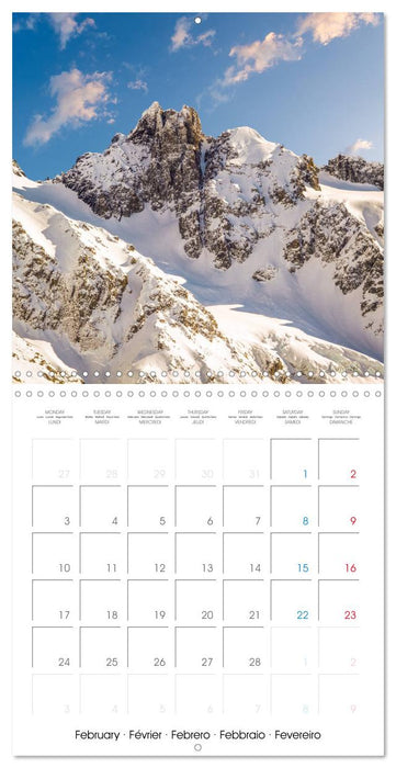 Beautiful New Zealand (CALVENDO Monthly Calendar 2025)