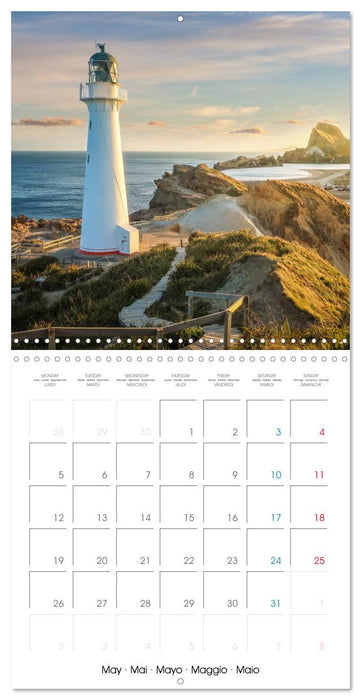 Beautiful New Zealand (CALVENDO Monthly Calendar 2025)